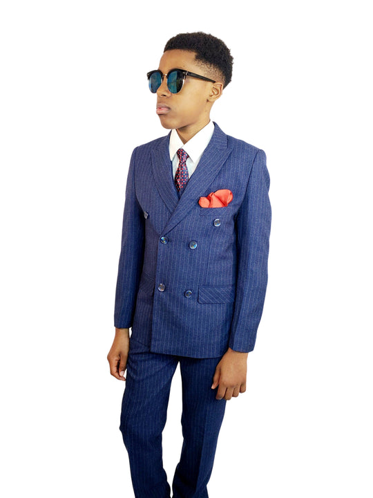 Boys double breasted clearance suit