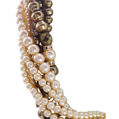 Elegant Classy Pearl Necklace Samarlie 