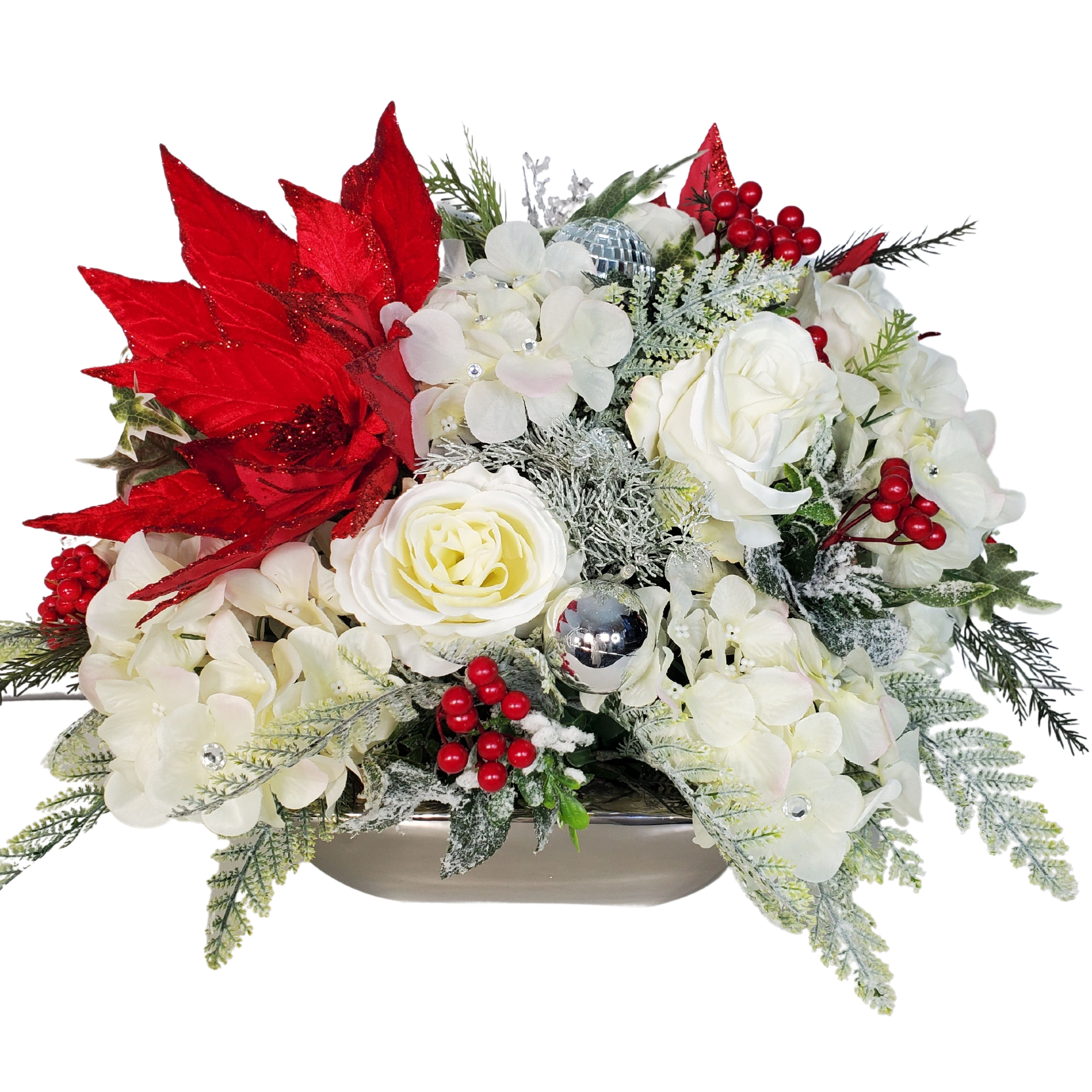 Winter Artificial Flower Arrangement