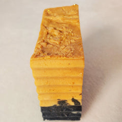 Carrot Turmeric Charcoal Soap Bar