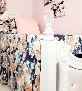 Floral Print Full Size Bedroom Set