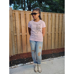 Cute Light Pink  Faith T-Shirt - Samarlie