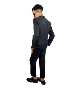 Black Elegant Boy's Suit