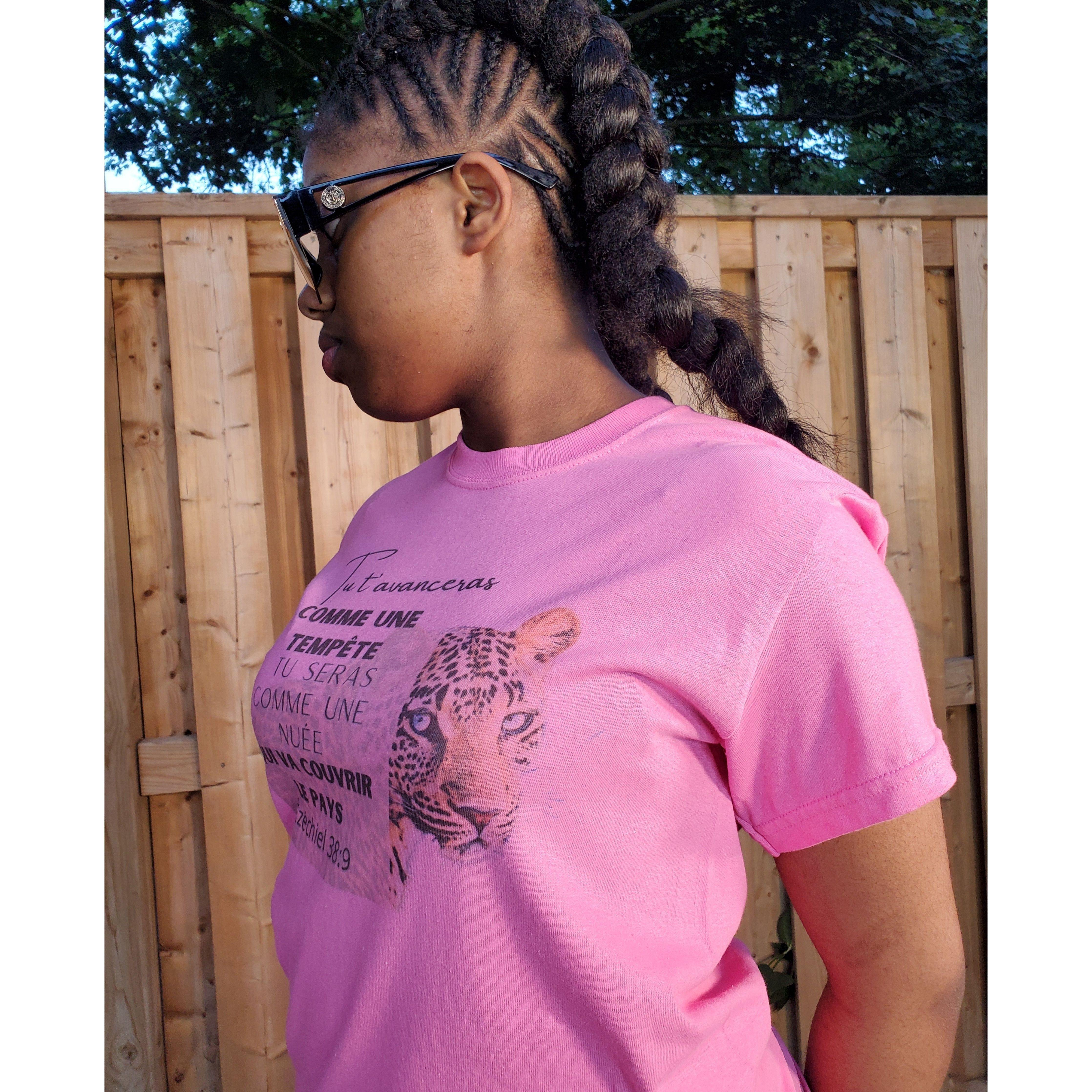 Pink Ezekiel 38:9 Women T-Shirt - Samarlie