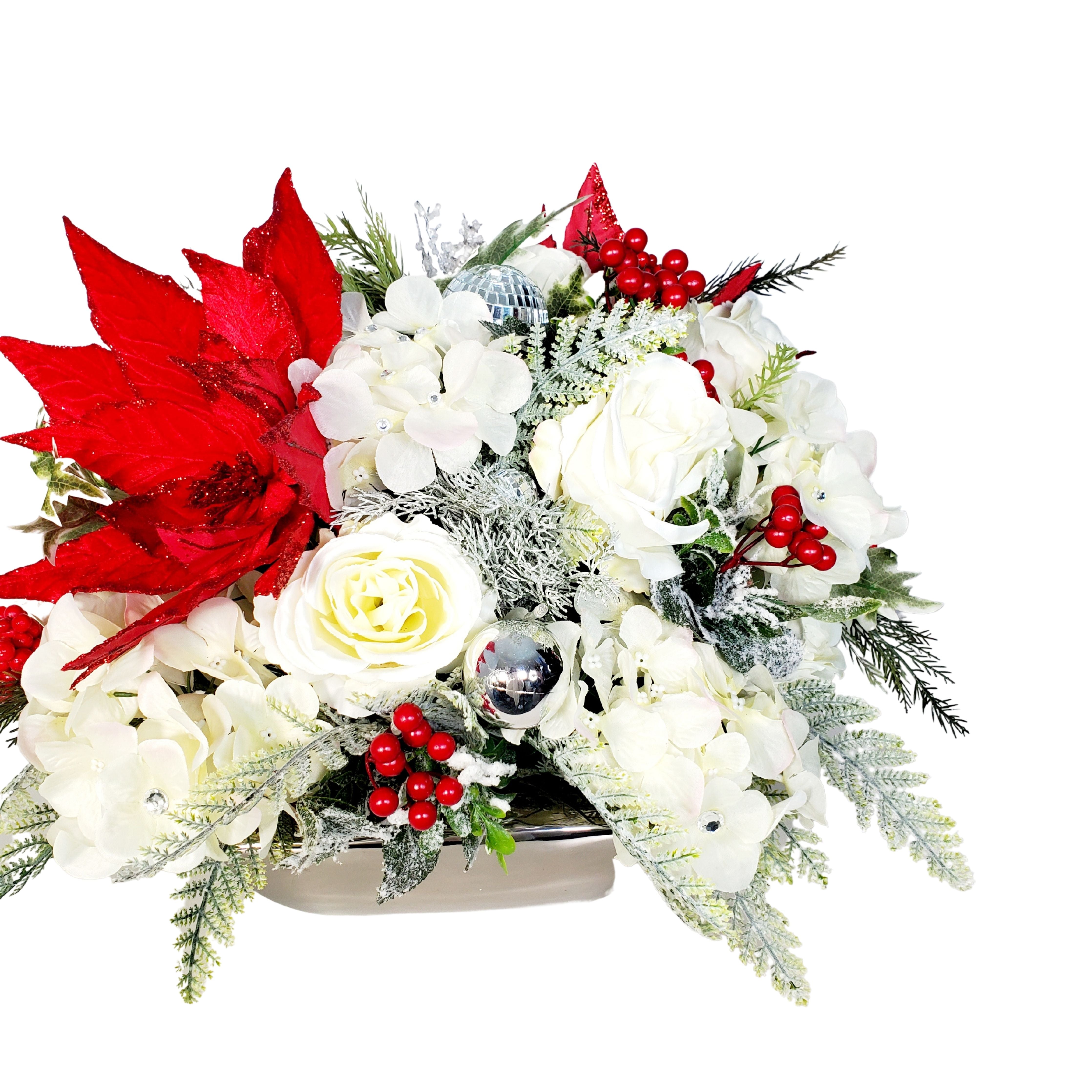 Winter Artificial Flower Arrangement