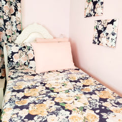 Floral Print Full Size Bedroom Set