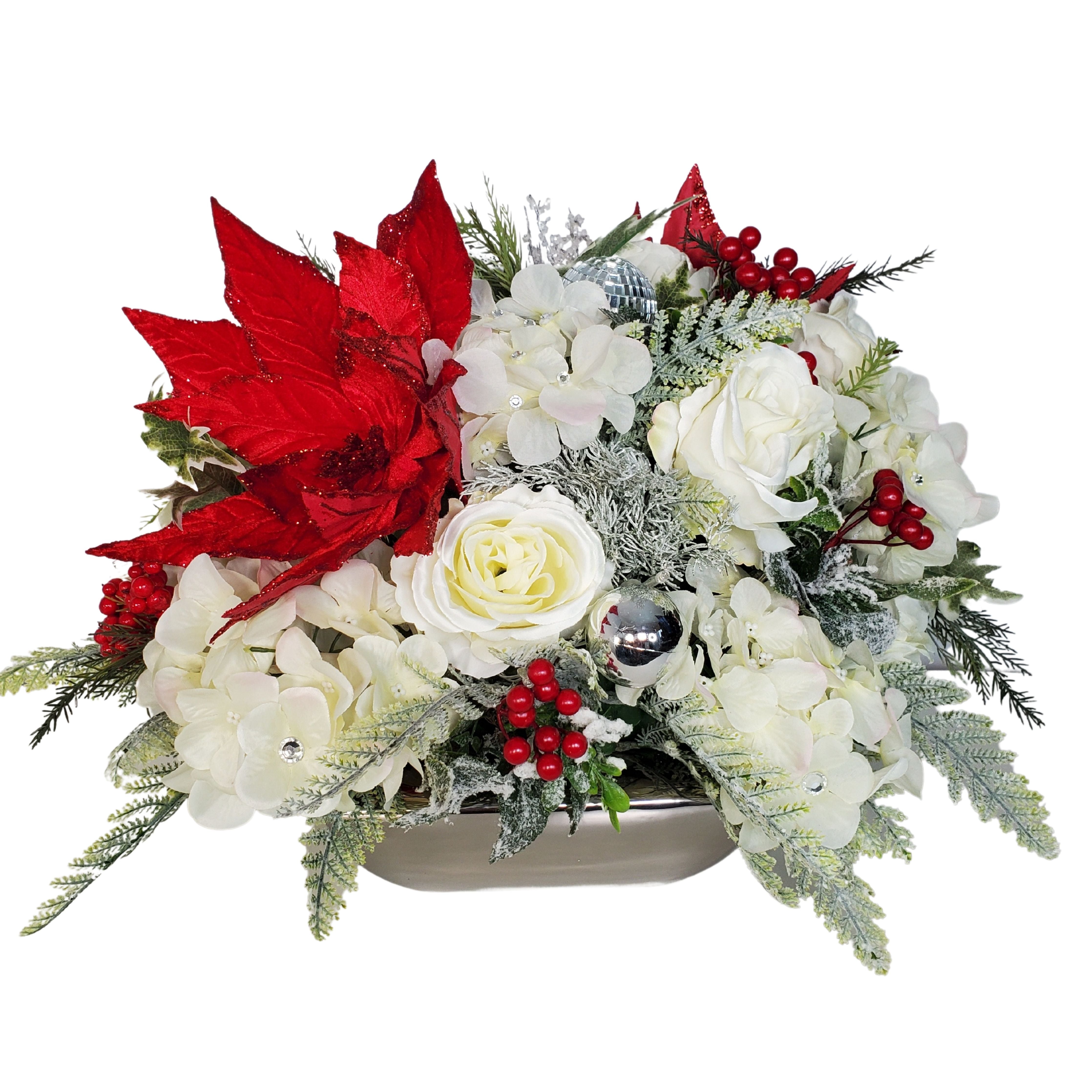 Winter Artificial Flower Arrangement