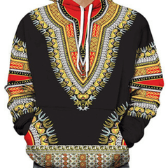 Classic African Style Dashiki Men Hoody - Samarlie