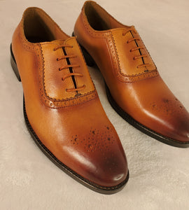 Oxford Brogue Wingtip Shoes