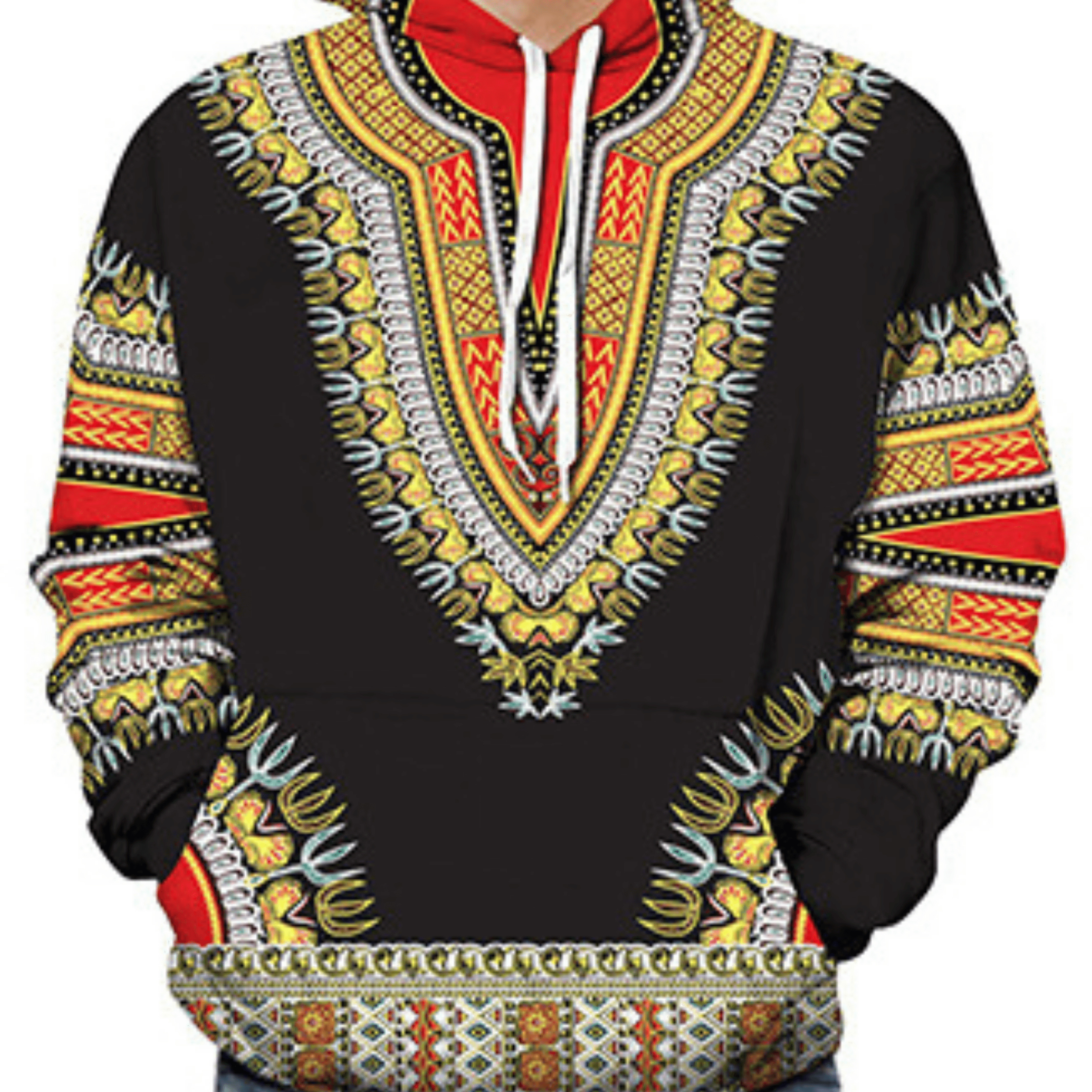 Classic African Style Dashiki Women Hoody - Samarlie