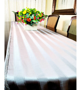 Green rhinestone edge Table Runner