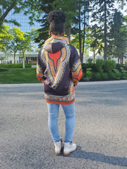 Classic African Style Dashiki Men Hoody - Samarlie