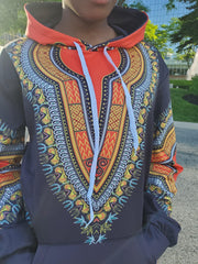 Classic African Style Dashiki Men Hoody - Samarlie