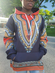 Classic African Style Dashiki Men Hoody - Samarlie