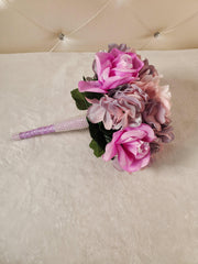 Purple Bouquet Bridal set - Samarlie