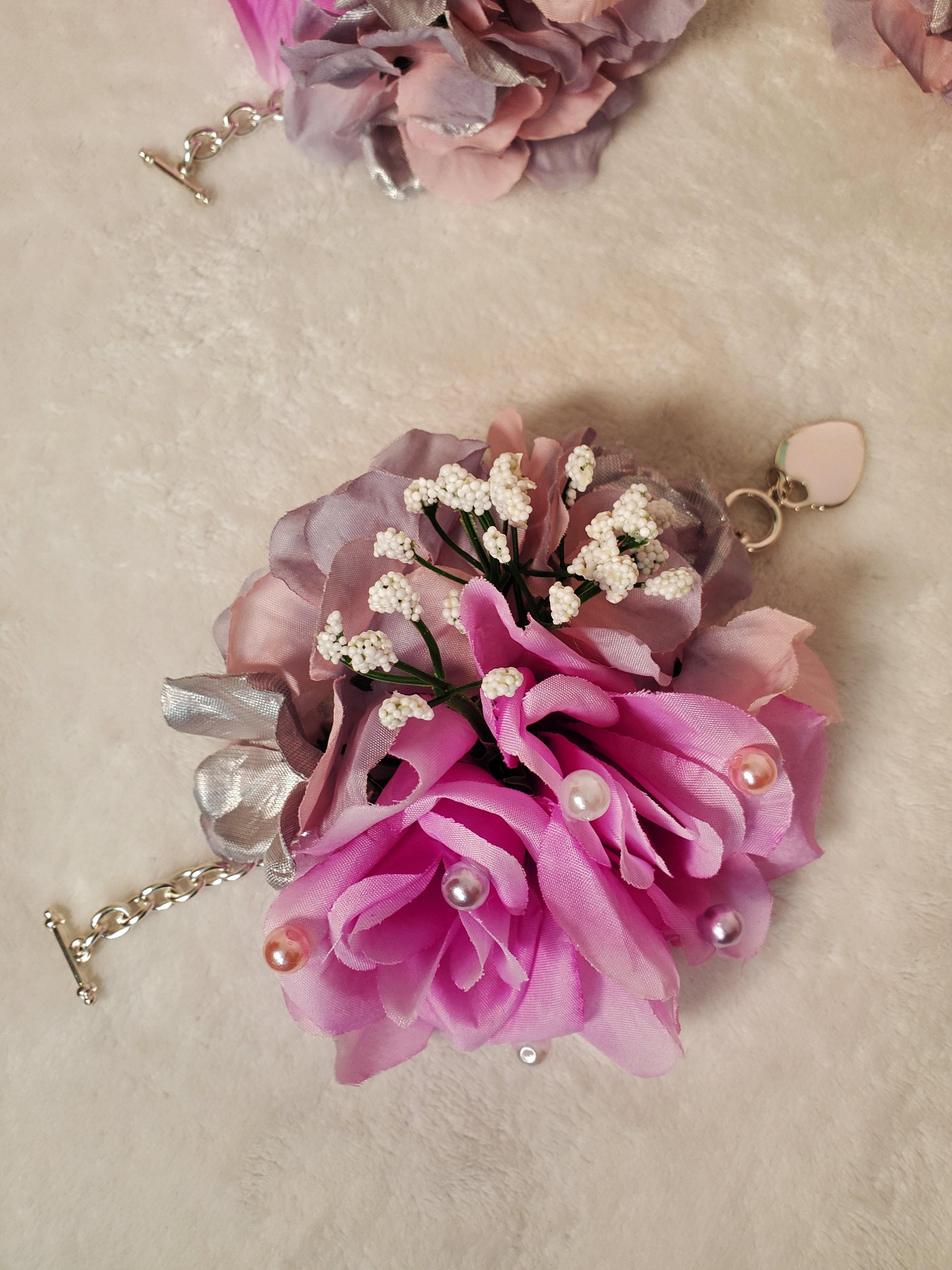 Purple Bouquet Bridal set - Samarlie