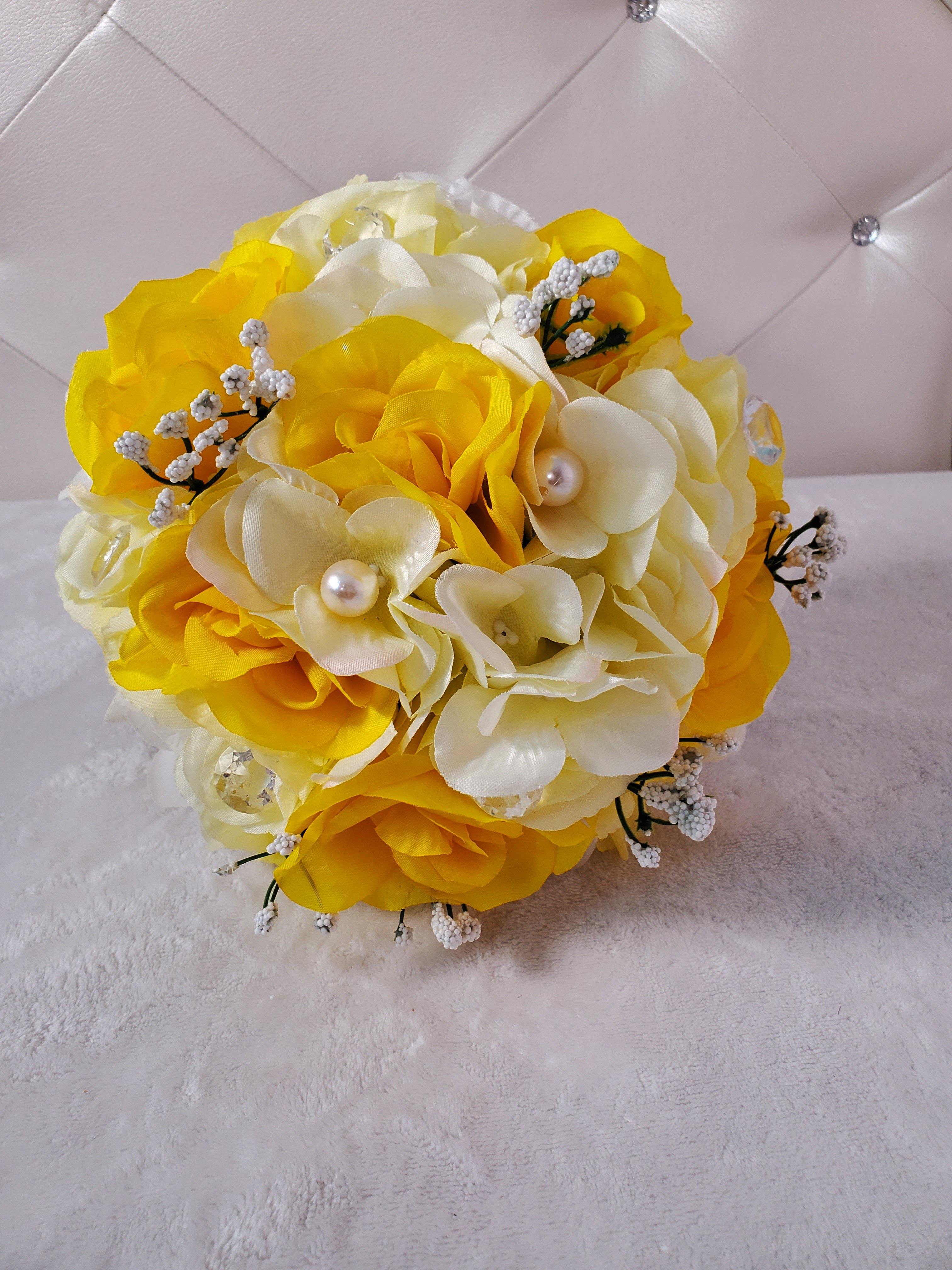 Yellow Bridal Bouquet - Samarlie