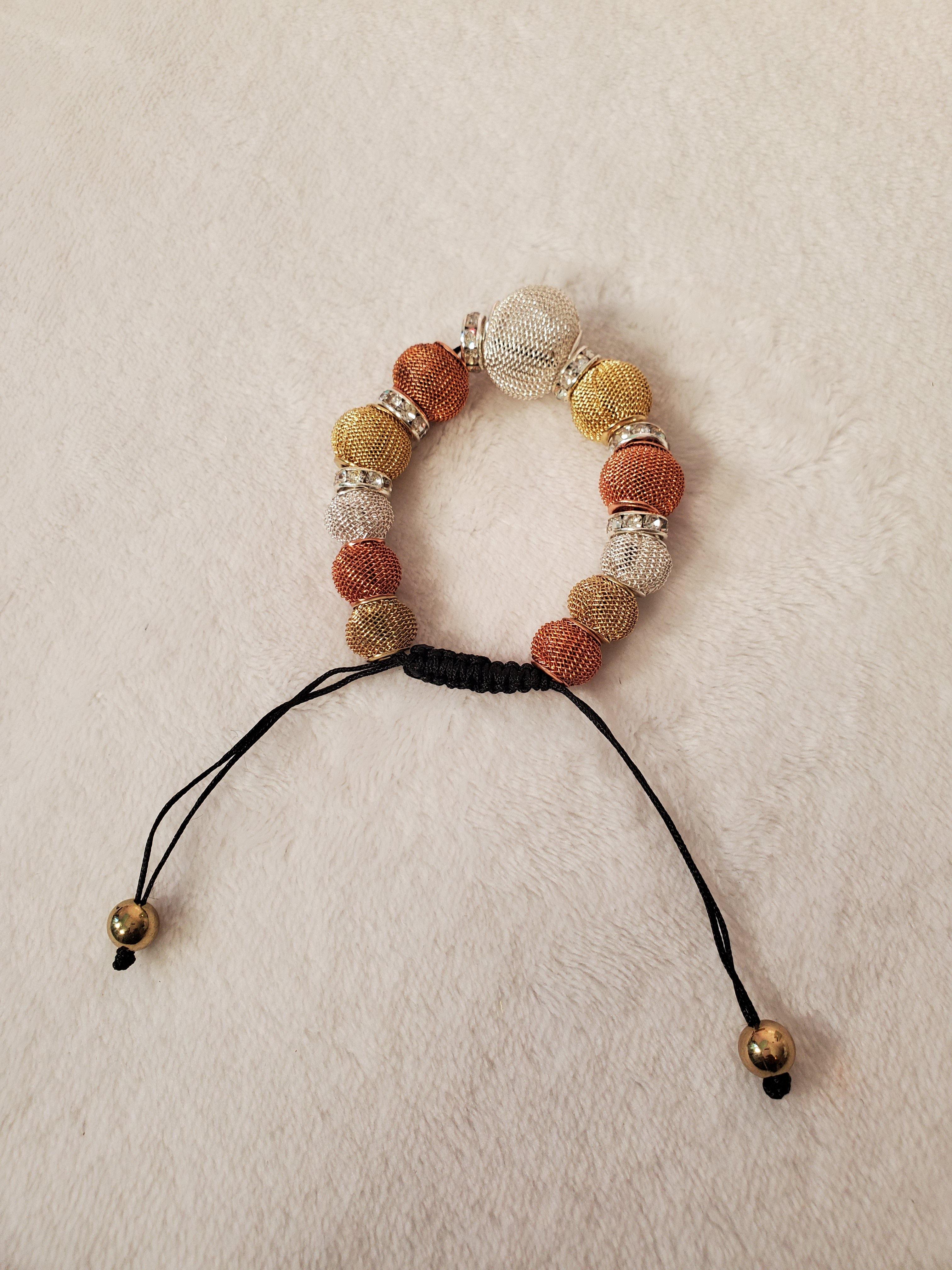 Beaded Adjustable Bracelet - Samarlie