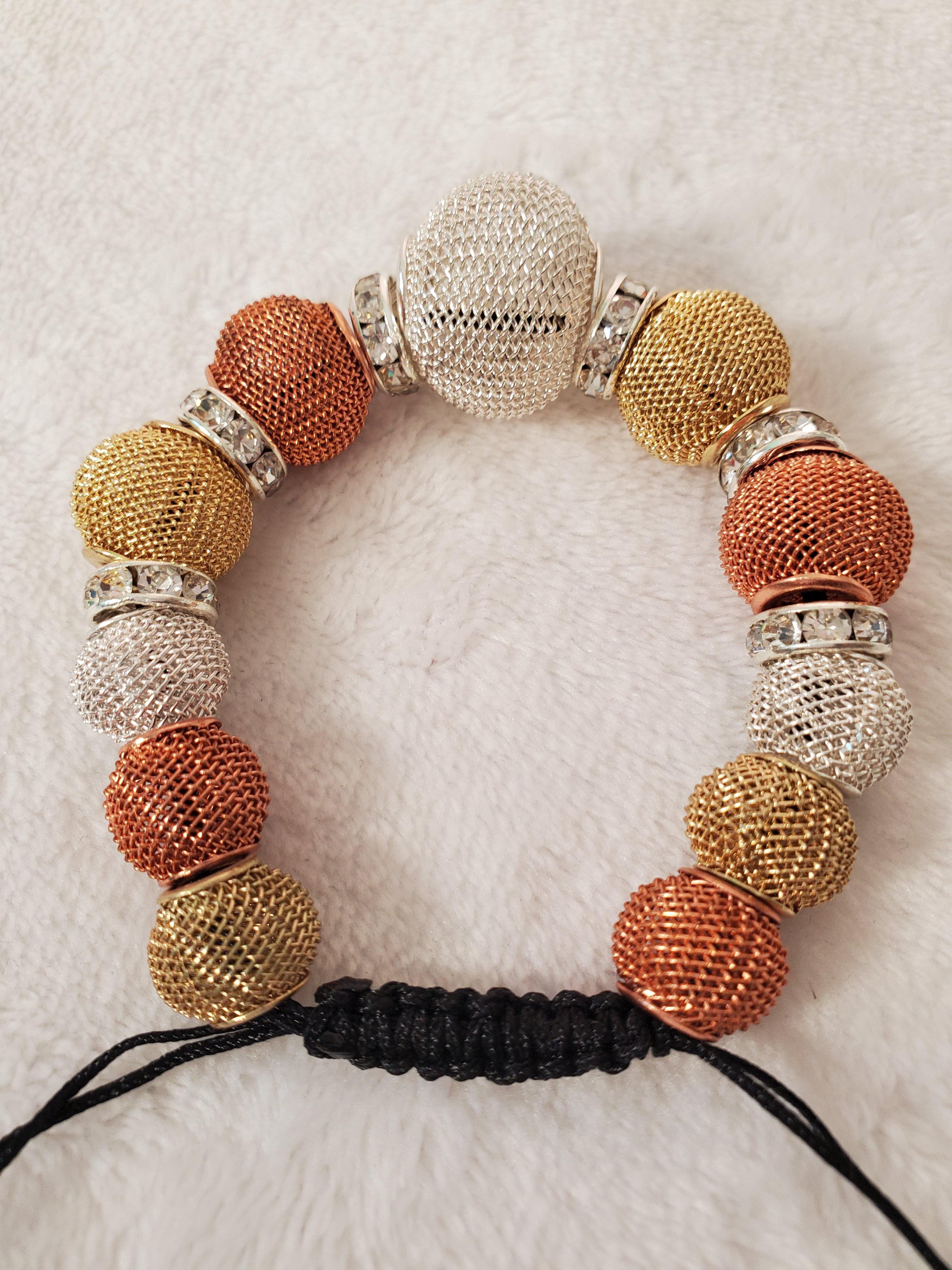 Beaded Adjustable Bracelet - Samarlie