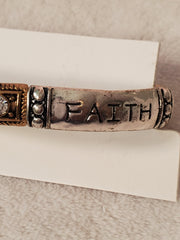 Antique Love Faith & Hope  Bracelet - Samarlie