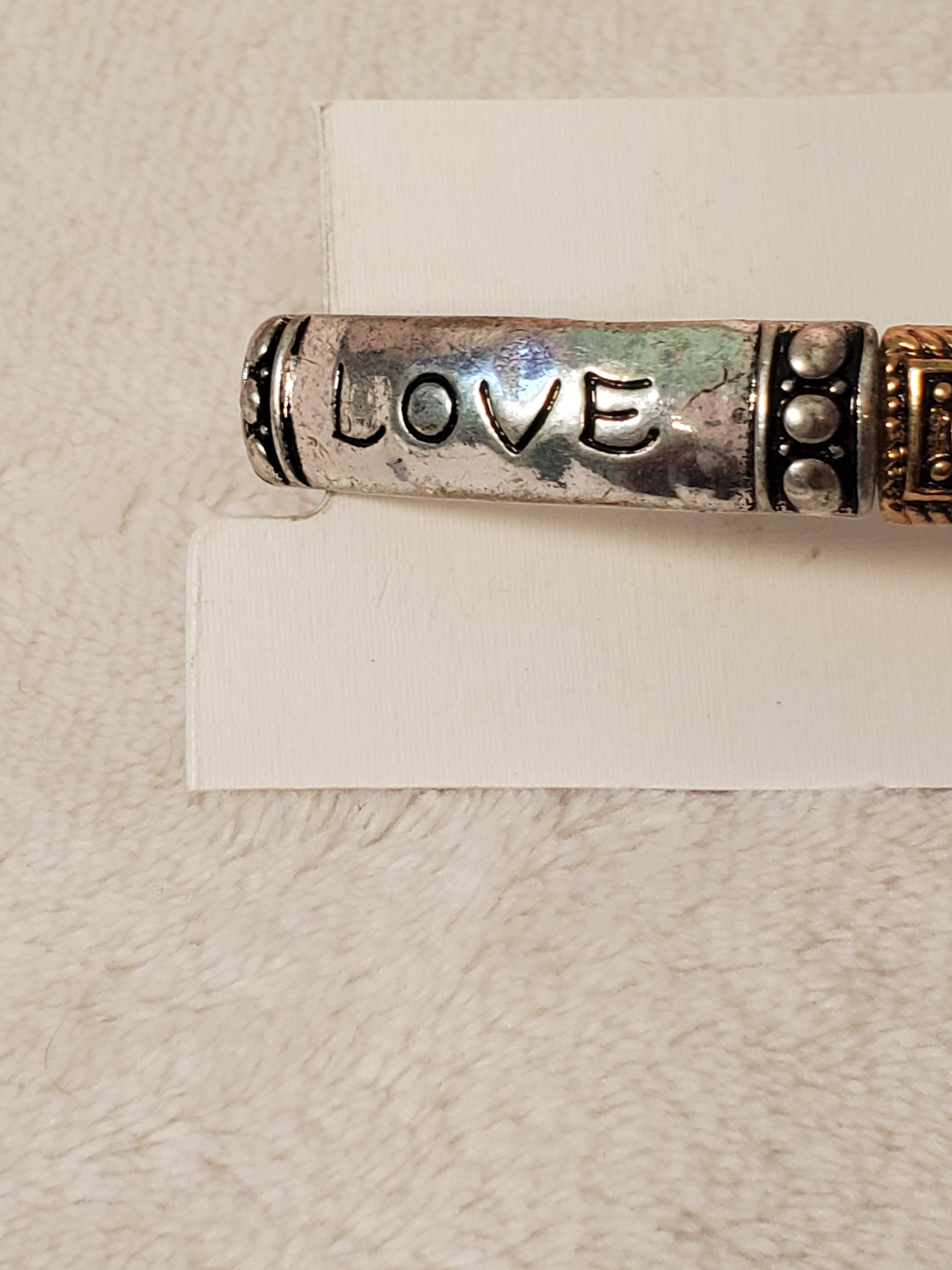 Antique Love Faith & Hope  Bracelet - Samarlie