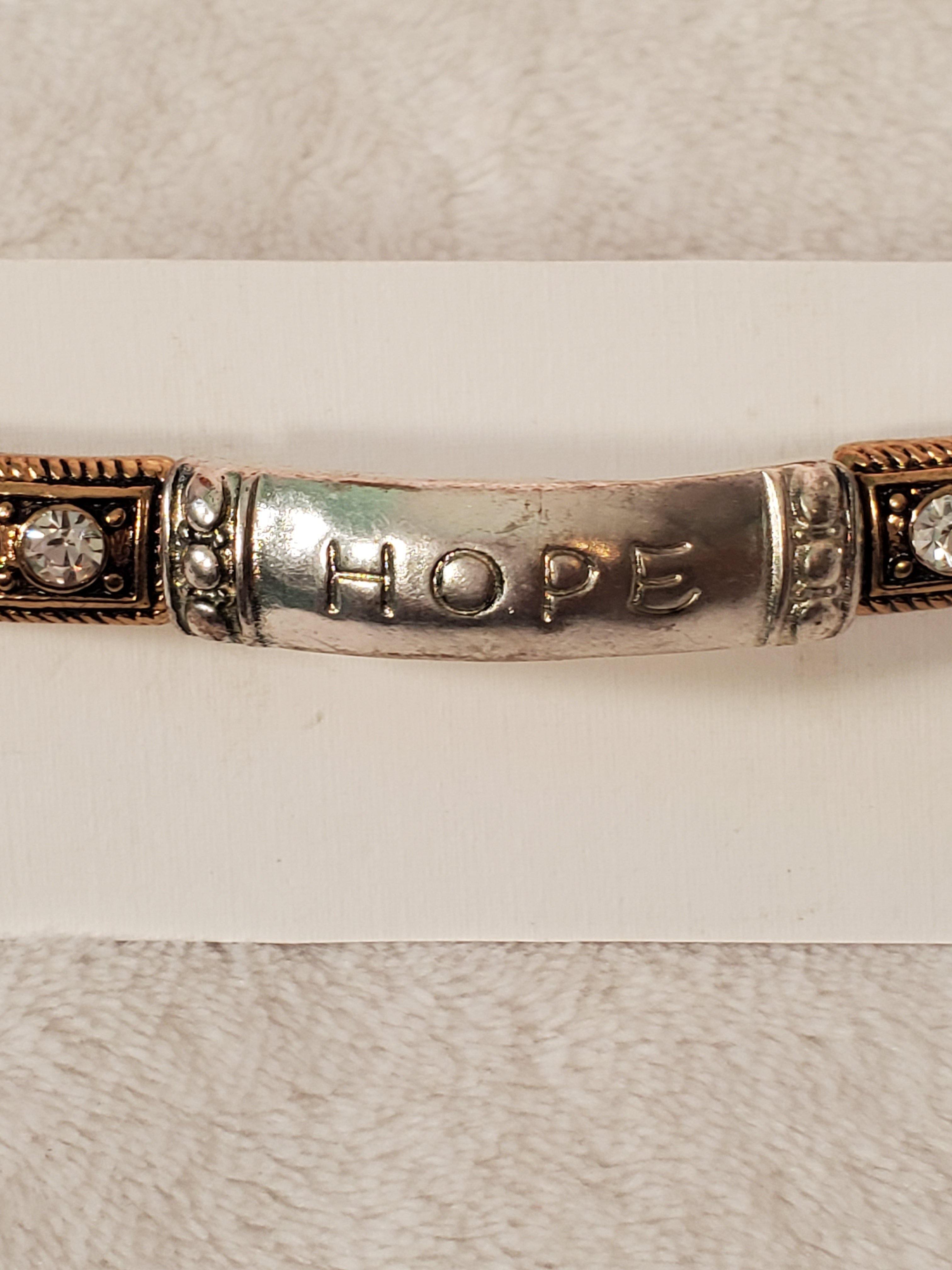 Antique Love Faith & Hope  Bracelet - Samarlie