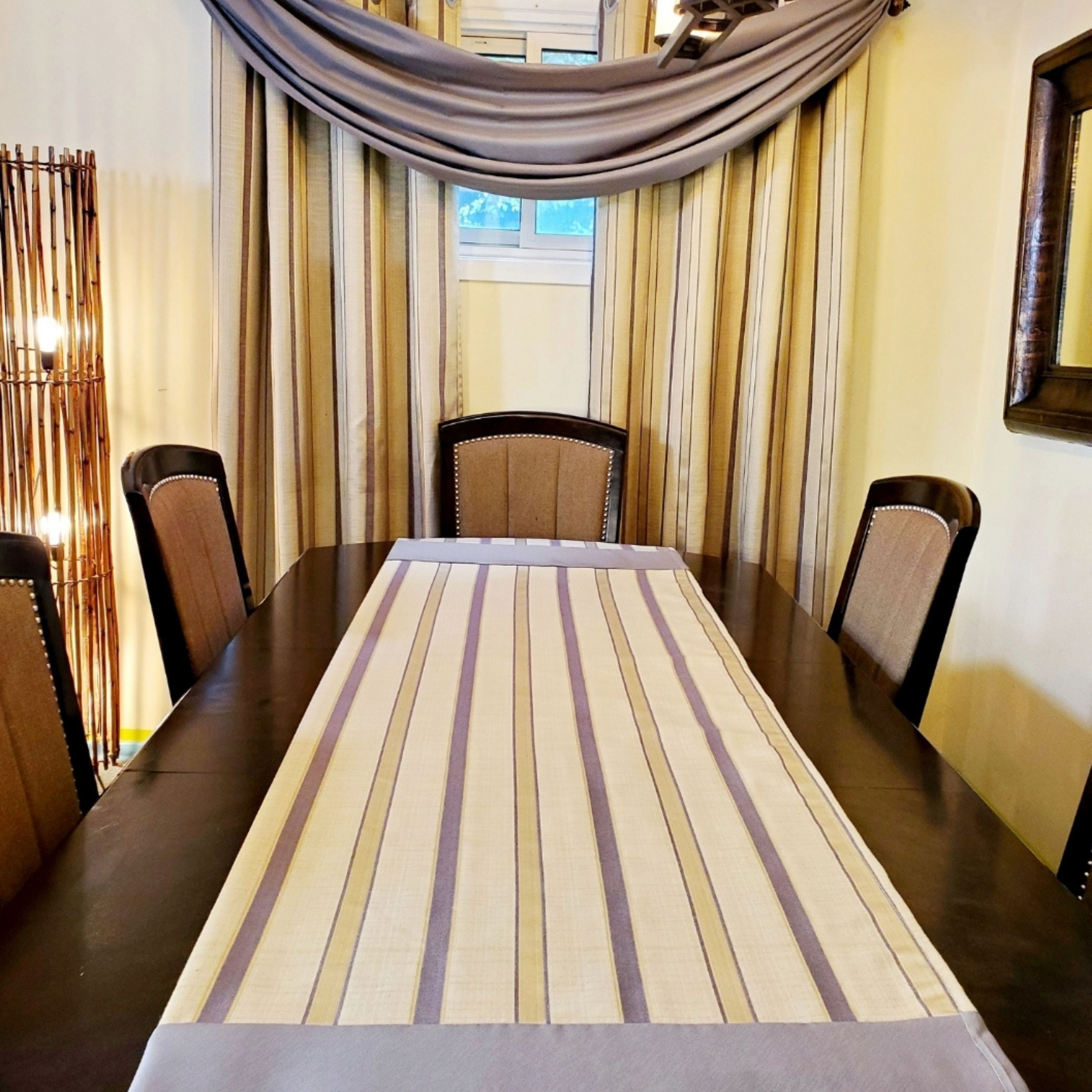 Stripe Dining Room Set