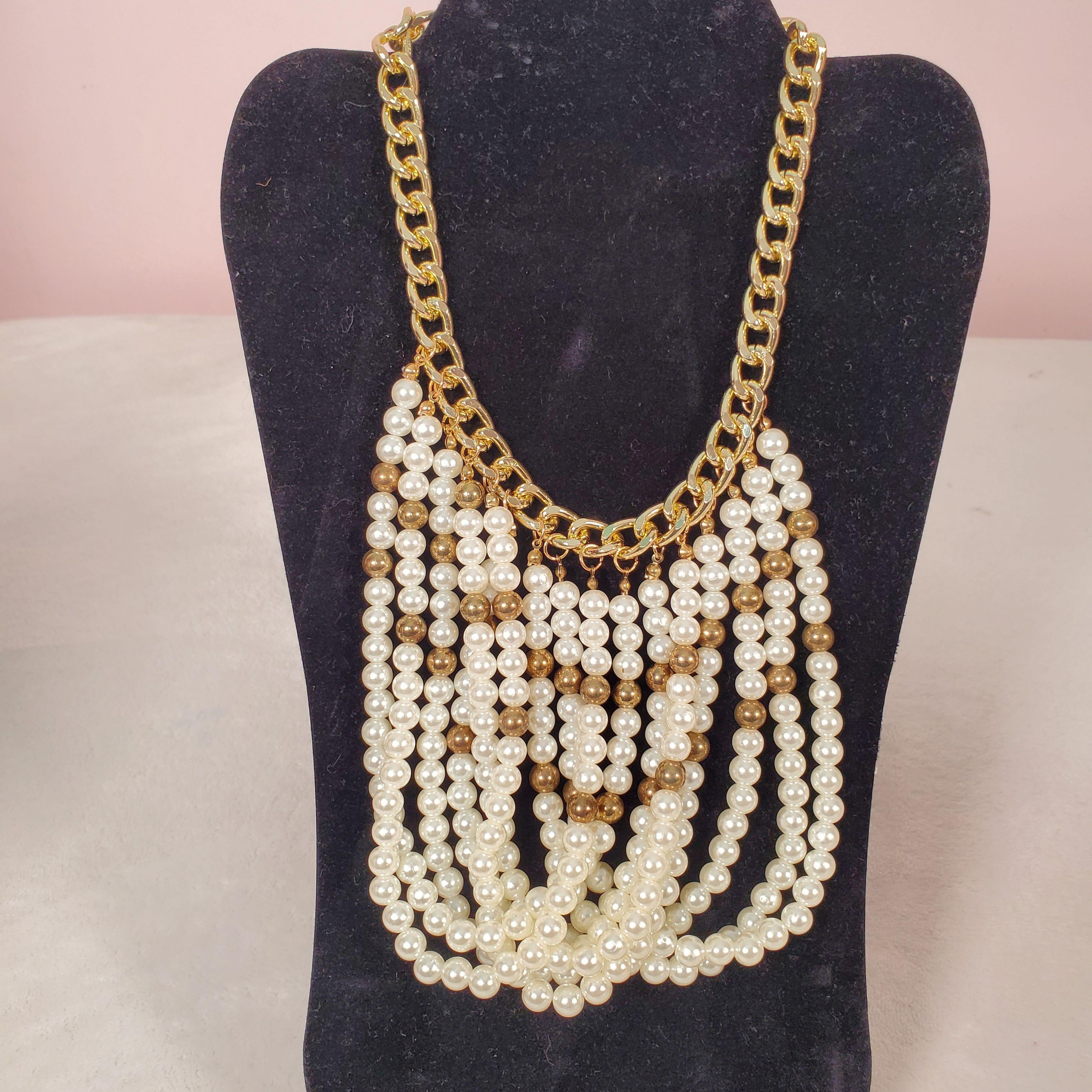 Ivory Beaded Necklace - Samarlie