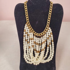 Ivory Beaded Necklace - Samarlie