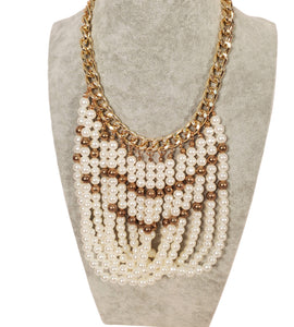 Ivory Beaded Necklace