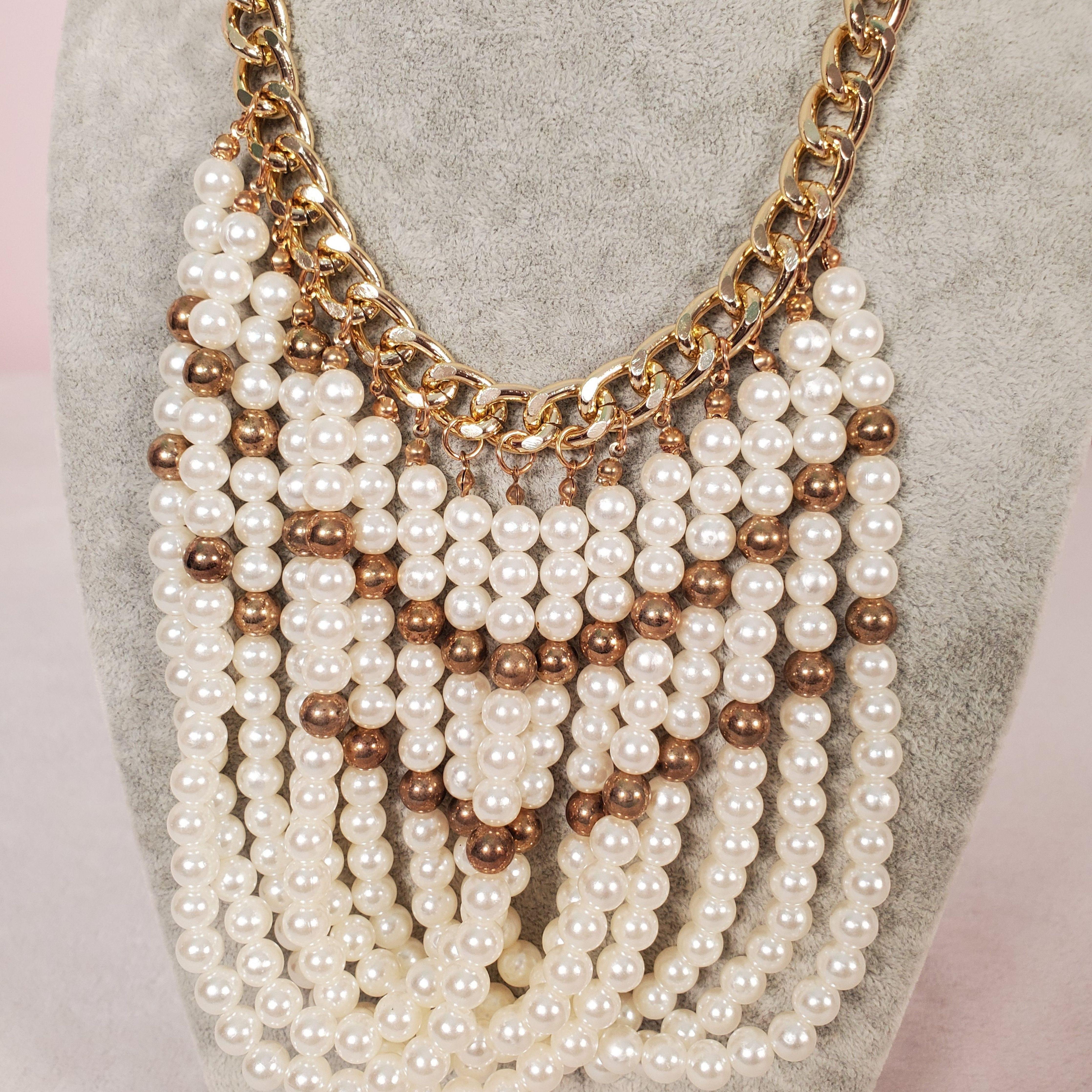 Ivory Beaded Necklace - Samarlie