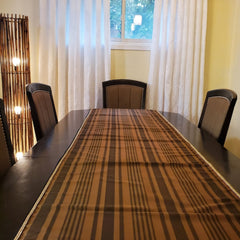 Two Sided Dark color Table Runner