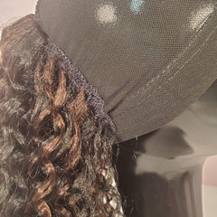 Long Curly Hair Cap Ponytail - Samarlie