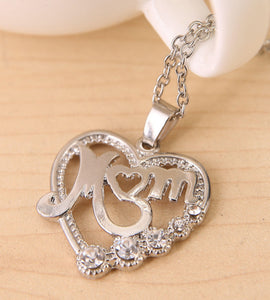 Love Heart Mom Necklace