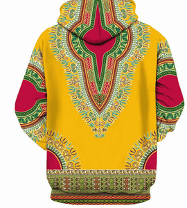 Classic African Style Dashiki Women Hoody