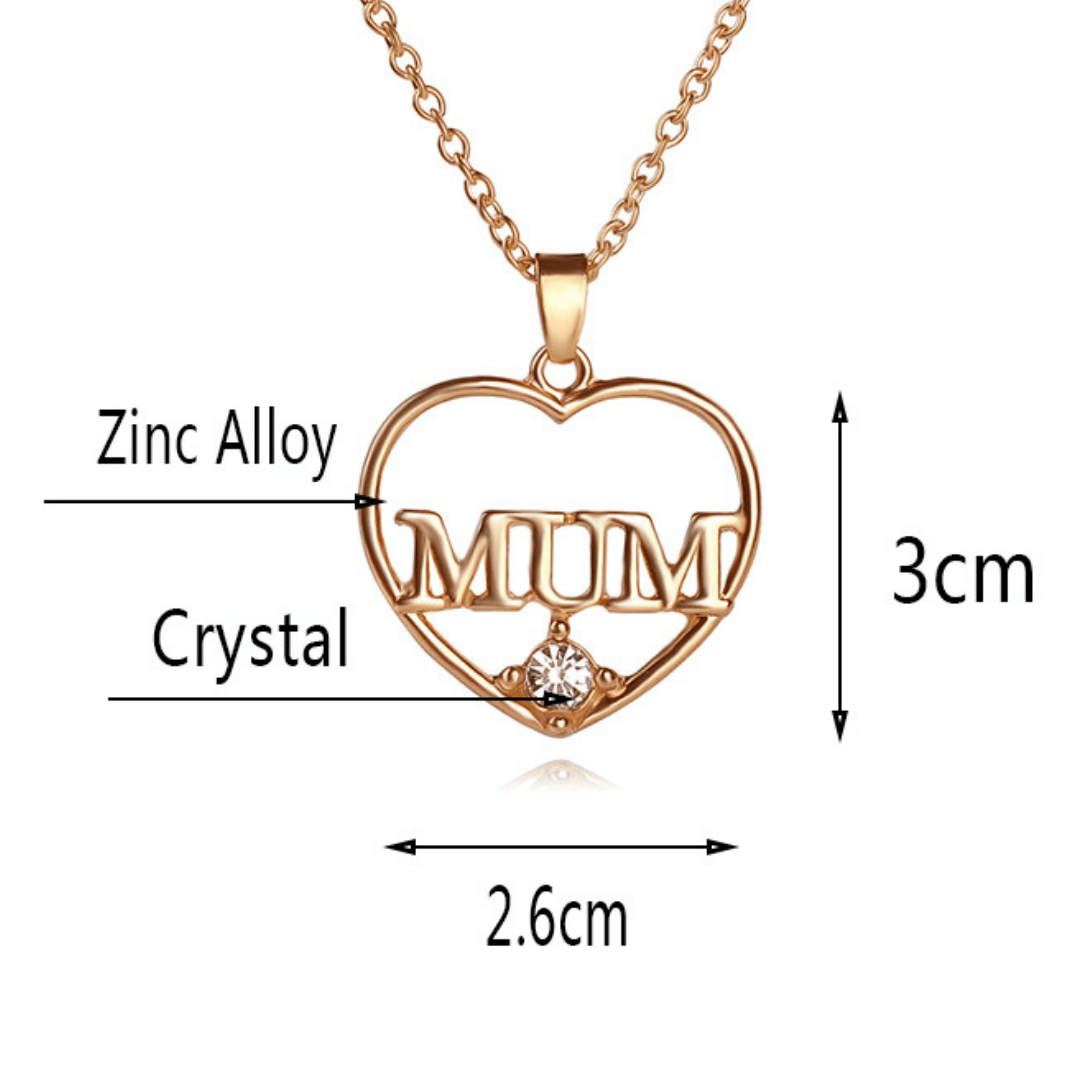 Mum Birthstone Personalized Necklace - Samarlie