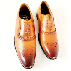 Oxford Brogue Wingtip Shoes