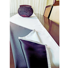 Elegant Two Tones Table Runner - Samarlie