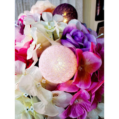 Floral Arrangement Light Balls Table Center Piece - Samarlie