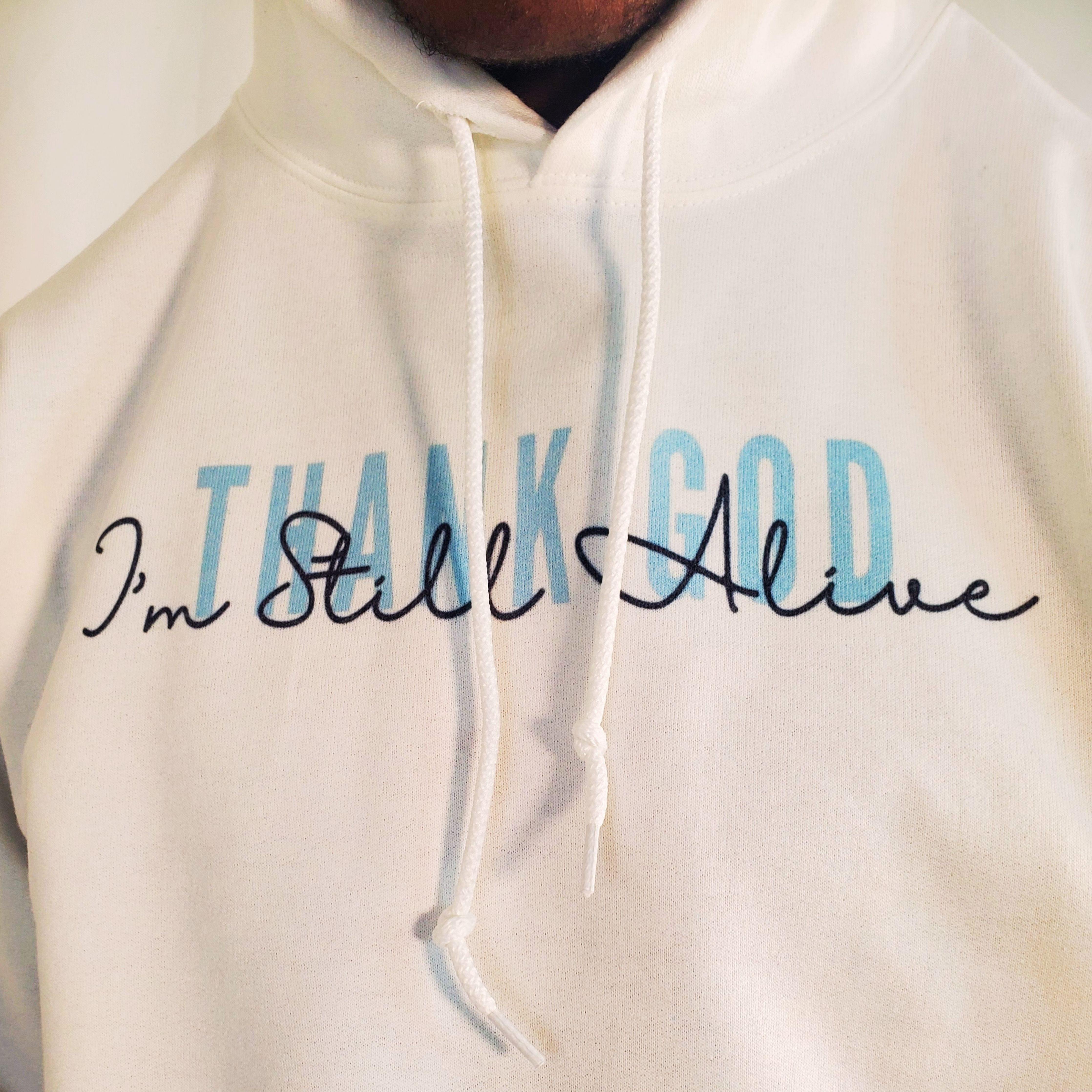 Thankful For Life Man Hoodie - Samarlie