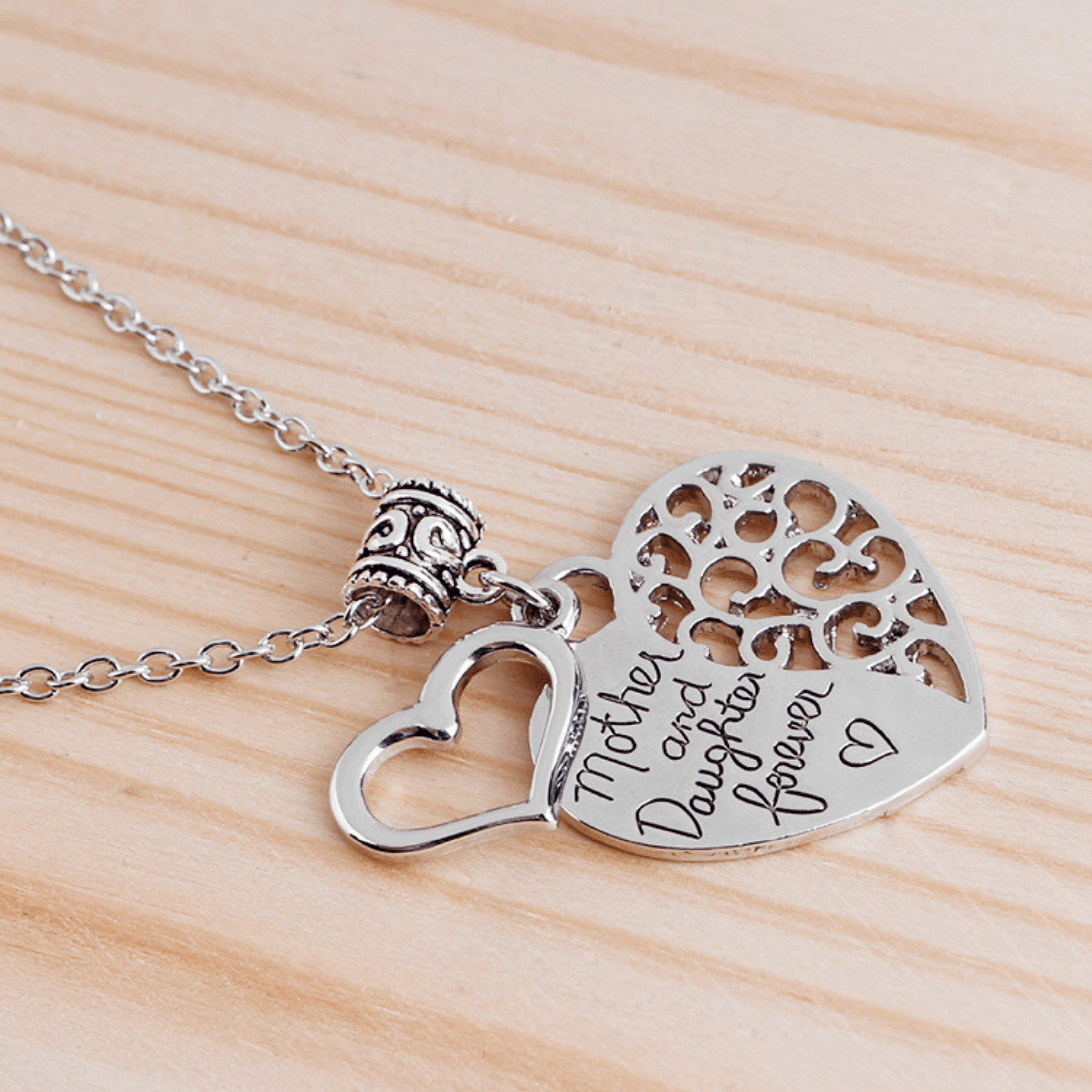 Love Lettering Mother And Daughter Necklace - Samarlie