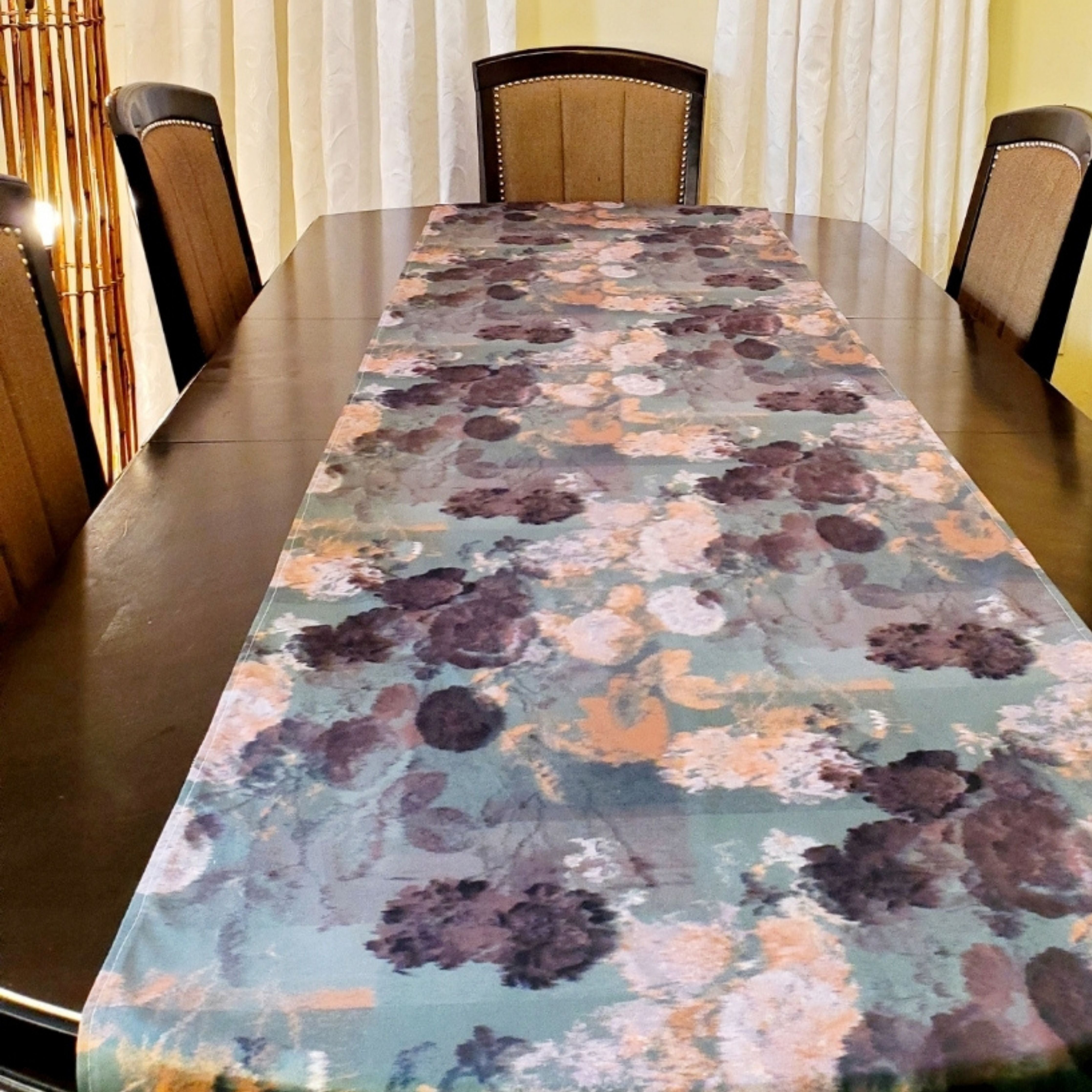 Floral Multi Color Table Runner