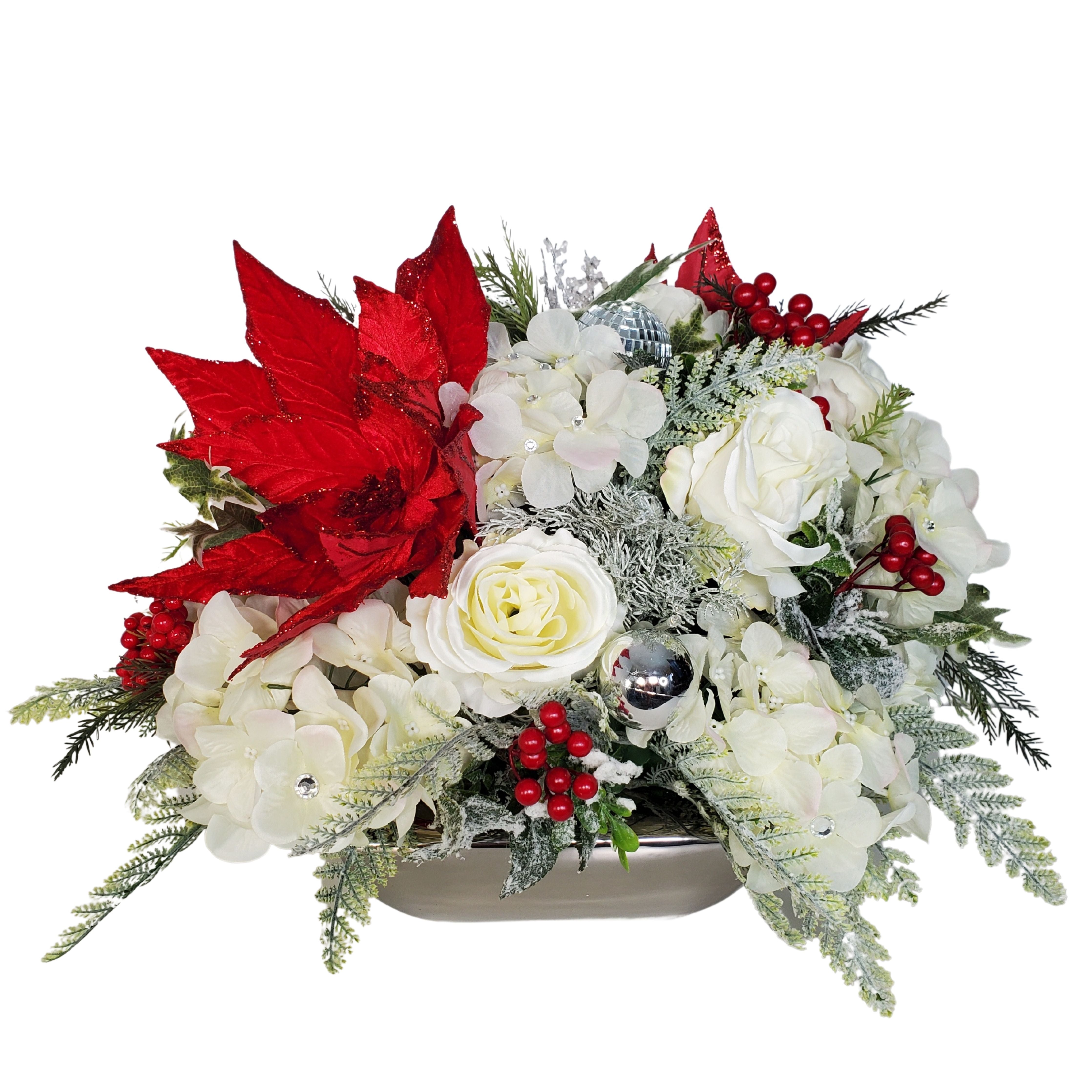 Winter Artificial Flower Arrangement