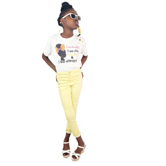 Long Yellow Girls' Pants - Samarlie