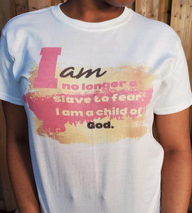 I Am No Longer A Slave to Fear T-Shirt