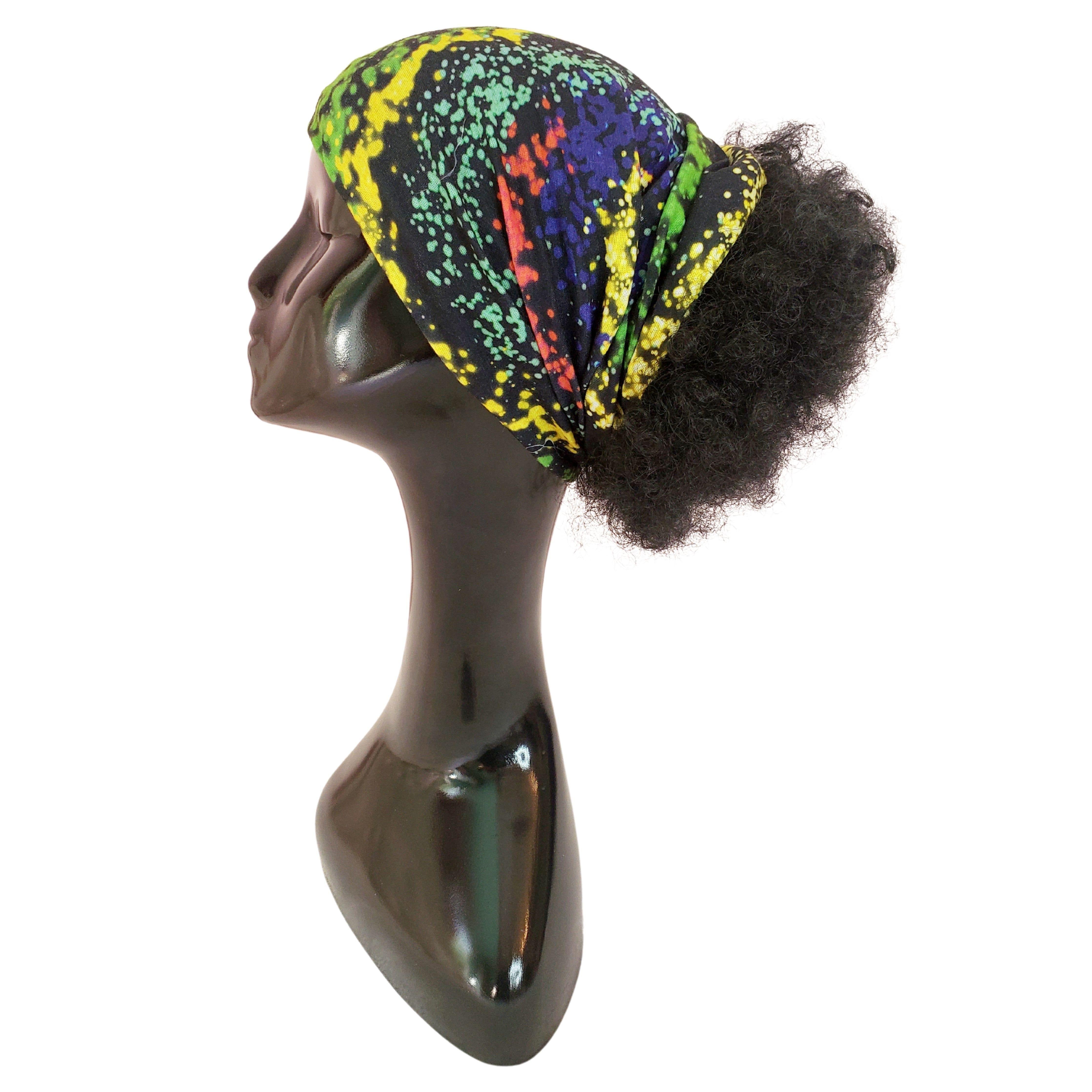 Black Curly Afro Bun Pony Cap - Samarlie