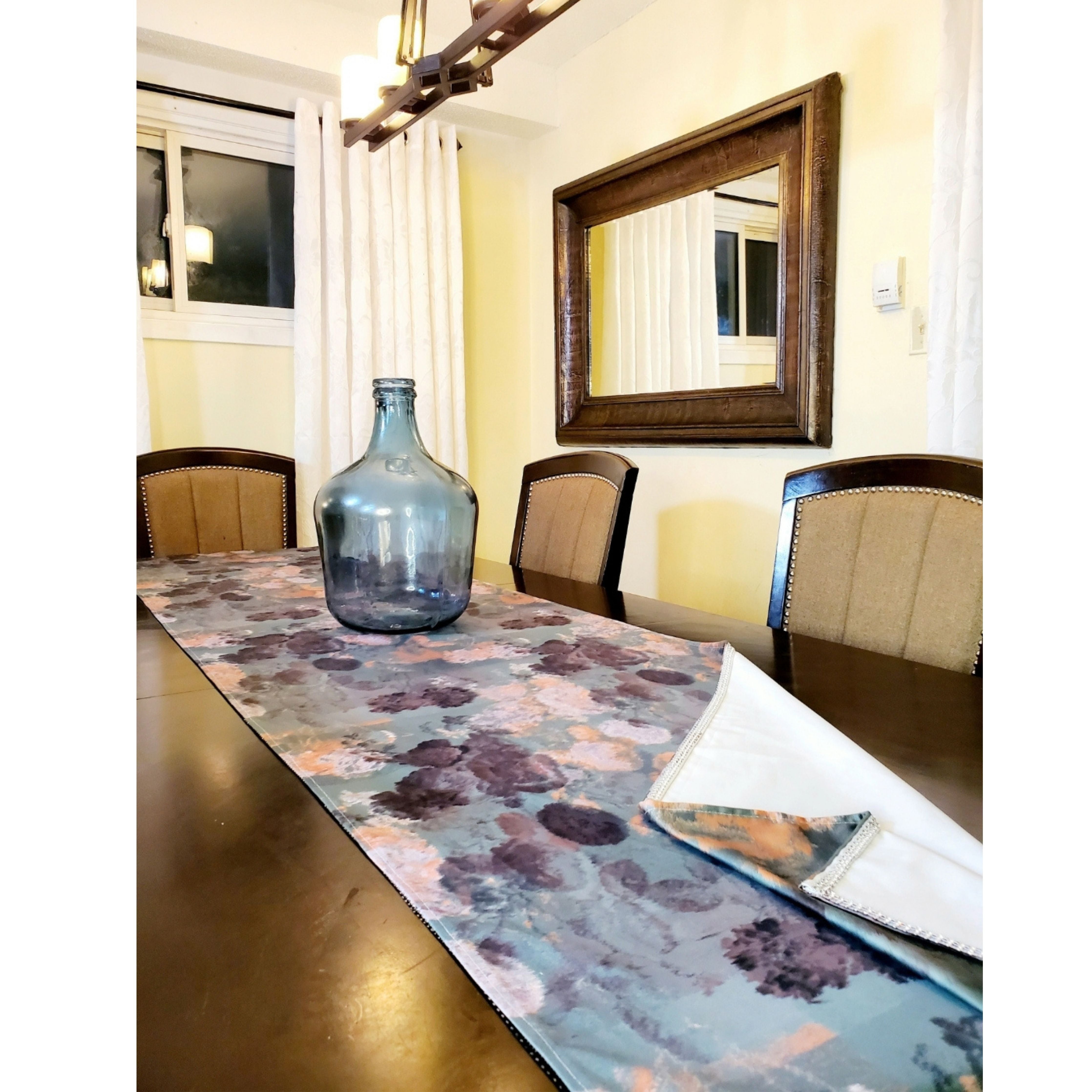 Floral Multi Color Table Runner