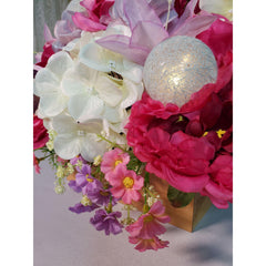 Floral Arrangement Light Balls Table Center Piece - Samarlie