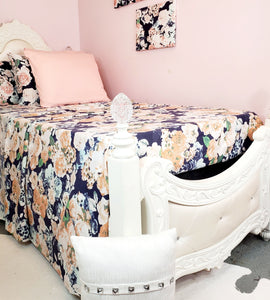 Floral Print Full Size Bedroom Set