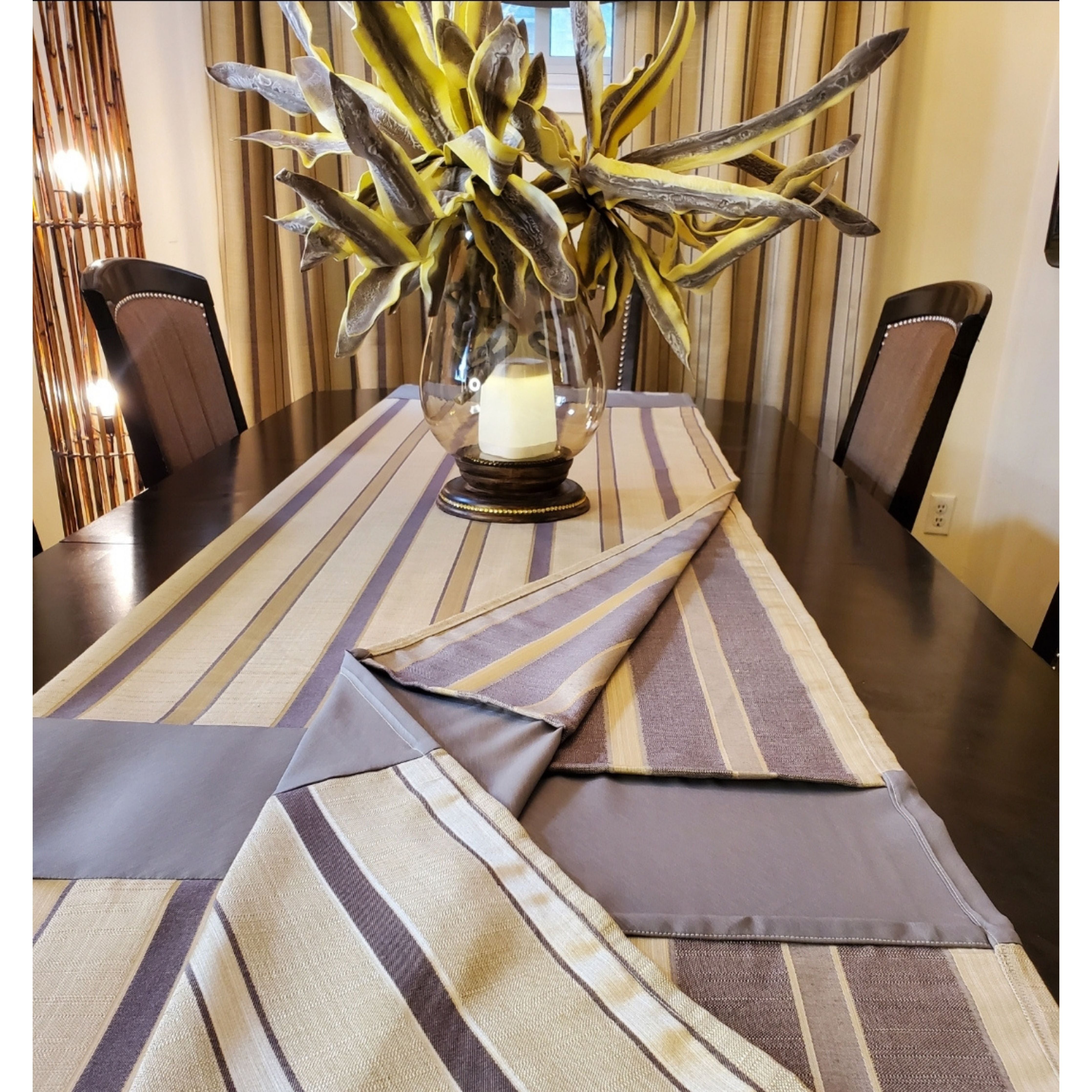 Stripe Dining Room Set